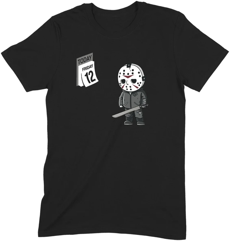 "Friday The 12th" Premium Midweight Ringspun Cotton T-Shirt - Mens/Womens Fits