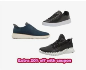 Woot - Cole Haan & ECCO Footwear Sale + extra 20% off