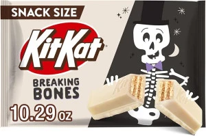 10.29-Oz Kit Kat Breaking Bones Vanilla Flavored Creme Wafer Halloween Candy