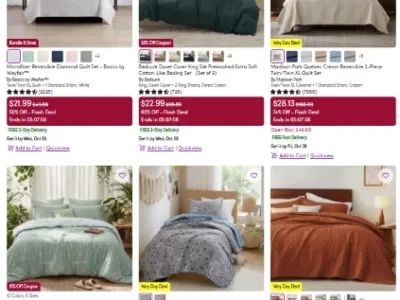 Beds and Bedding Sets Deal: Huge Savings at Wayfair