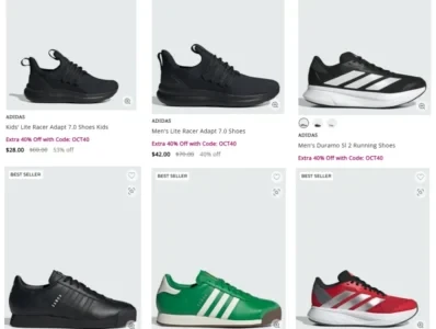 Adidas Shoes Deal: Save 72% at Adidas