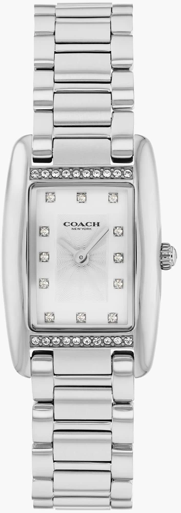 COACH Reese 銀色不鏽鋼女表 20mm