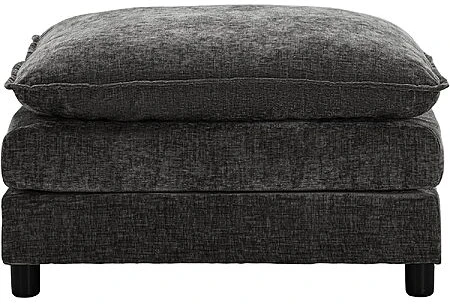 35" VIKAYAMICS Chenille Cloud Ottoman Footstool