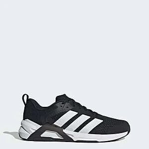 adidas Men's Dropset Control Training Shoes (Core Black/Cloud White/Lucid Red)