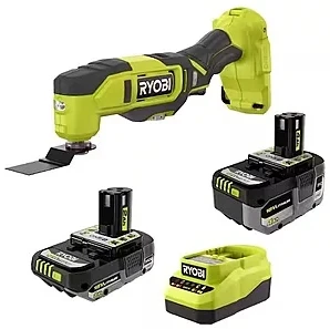 RYOBI ONE+ 18V Cordless Oscillating Multi-Tool w/ 4.0 Ah + 2.0 Ah HP Batteries