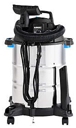 $55 FS WALMART HART 8 Gallon Wet/Dry Vacuum, 6 Peak HP Motor, Stainless Steel Tank, Convertible to Blower, On-Board Storage, 17 ft Cleaning Reach