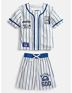 NASCAR Boys Baseball Jersey & Matching Shorts Set