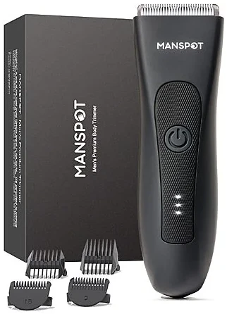 MANSPOT Manscape Rechargeable Wet/Dry Body Hair Trimmer w/ Guards (Various)