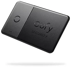 eufy Security SmartTrack Card Compatible w/ Apple Find My App (Black)