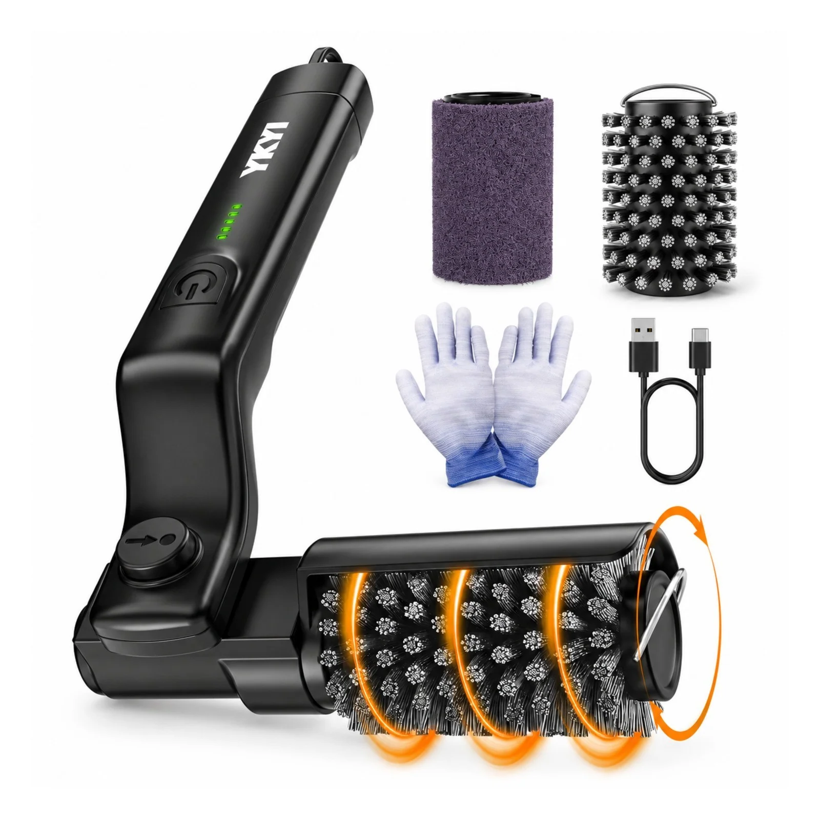 2-In-1 Cordless Electric BBQ Grill Brush