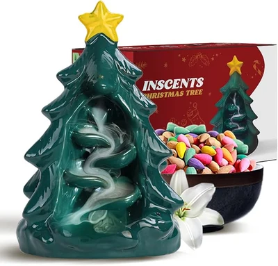 Inscents 聖誕樹陶瓷倒流香座