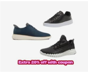 Woot - Cole Haan & ECCO Footwear Sale + extra 20% off