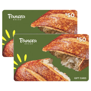 2 x $50 Panera Bread E-Gift Cards