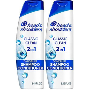 2-Pk 8.45-Oz Head & Shoulders Classic Clean 2-in-1 Anti-Dandruff Shampoo & Conditioner