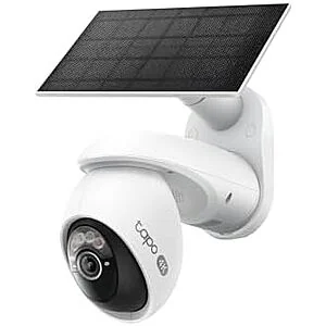 Tapo 4K Outdoor Pan/Tilt Solar Wireless Security Camera + 25% Back w/ Prime Visa