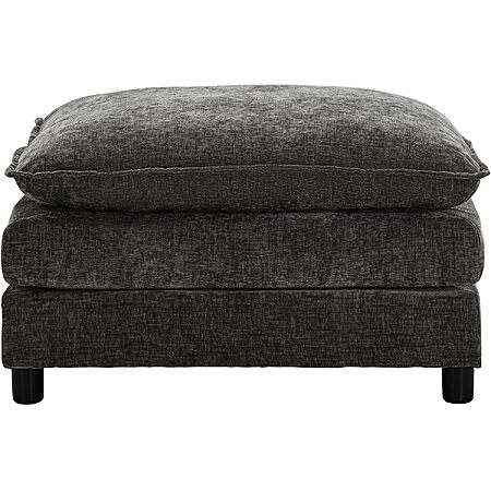 35" VIKAYAMICS Chenille Cloud Ottoman Footstool