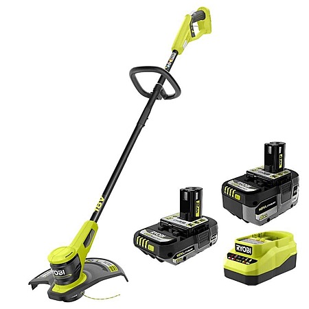 RYOBI 13-inch String Trimmer + 2Ah / 4Ah Battery Kit