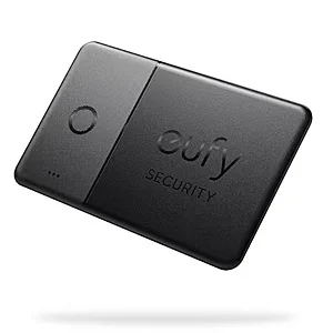 eufy Security SmartTrack Card Compatible w/ Apple Find My App (Black)